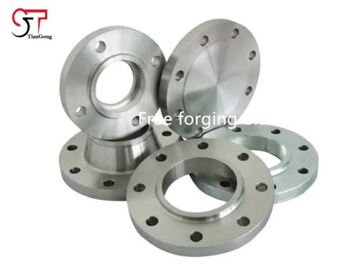 Closed Die Forged Steel Flanges OEM Open Forging Process For Gearbox