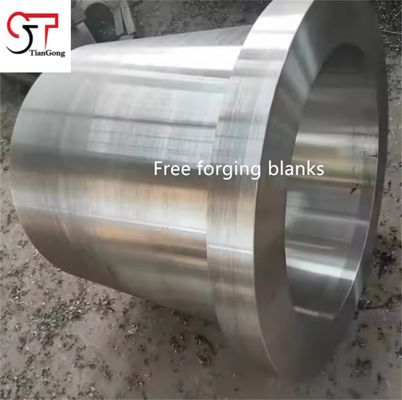 Heavy Duty Forged Cylinder Open Die Forging 100kg To 7000kg Custom Alloy Steel