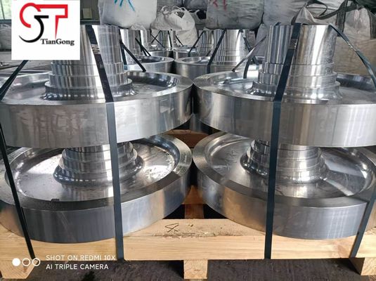 Custom 42CrMo Forged Steel Flanges C45 20CrMnMo Open Die Precision Forgings For Flanges