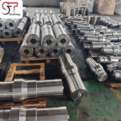 42CrMo, 18CrNiMo7-6 100-1000KGS Precision Forged Steel Shaft For Wind Power Turbines