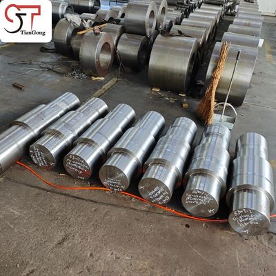 17NiCrMo6-4 Alloy Steel Forgings Low Speed Shaft And High Speed Shaft Spindle