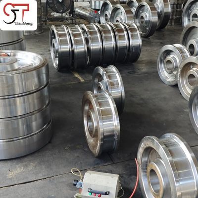 Heavy-Duty Crane Wheel Forged by Open Die Process