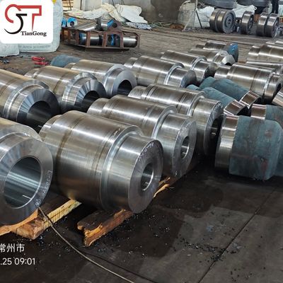 42CrNiMo,18CrNiMo7-6  Free Forging forged step shaft for Wind Turbines 