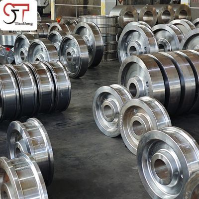 Large-Diameter Crane Guide Wheels for Container Stacker Vertical Alignment