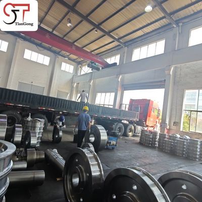 Large-Diameter Crane Guide Wheels for Container Stacker Vertical Alignment