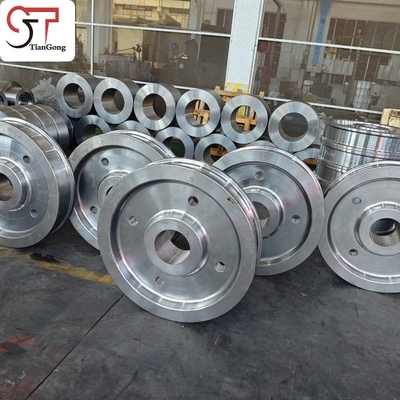 Rough Machined Crane Wheel in 4140 Alloy Steel Material