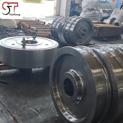 Heavy-Duty Crane Wheel Forged by Open Die Process