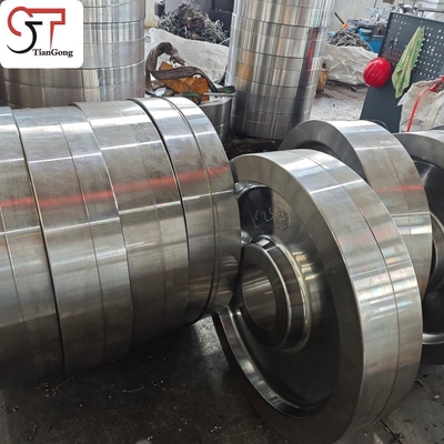 Heavy-Duty Crane Wheel Forged by Open Die Process