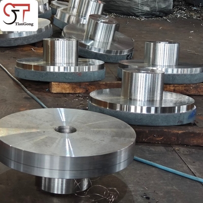 Quenched And Tempered Forged Flanges For Large Gear Assemblies