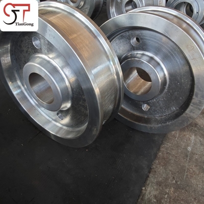 Alloy Steel Forgings For Crane Wheels Large Industrial Parts