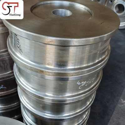 Forged Crane Wheel For Overhead Crane Trolley Running Mechanism Components