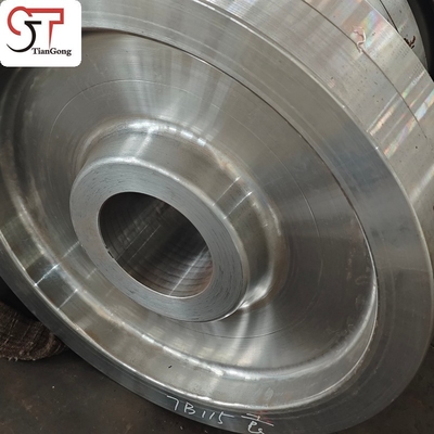 Alloy Steel Forgings For Crane Wheels Large Industrial Parts