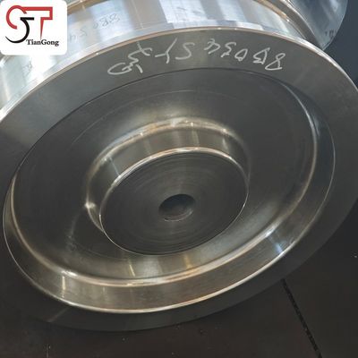Forged Crane Wheel For Overhead Crane Trolley Running Mechanism Components