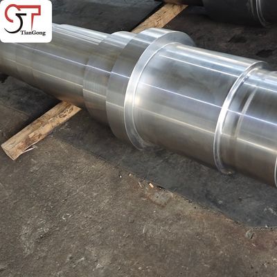 Forged Steel Shaft for Heavy Duty Gearbox Transmission Components in Industrial Machinery