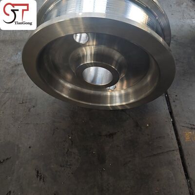 Precision-Machined Crane Trolley Wheels on Gantry Crane Runway Beams