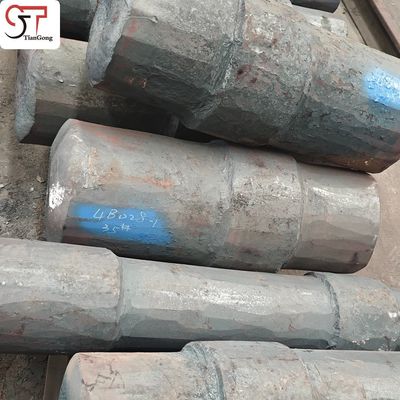 Alloy Steel Rotating Coupling Shaft Industrial Equipment 100kg - 7000kg