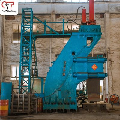 Blau kundenspezifische Schmiedestücke aus Kohlenstoffstahl für hydraulische Schaberkettenfördererwelle