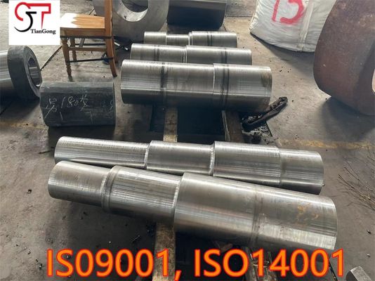 ISO9001 Wind Turbine Main 42CrMo4  18CrNiMo7-6  Shaft Open Die Forging