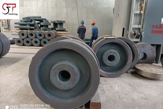 42CrMo4 Heavy Duty Steel Forging Blank for Port Crane Wheels