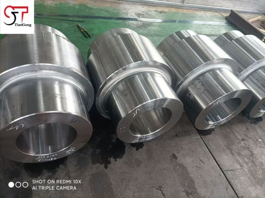 Solid Forged Cylinder C45 42CrNiMo Pressure Vessels Marine Open Die Forging Applications