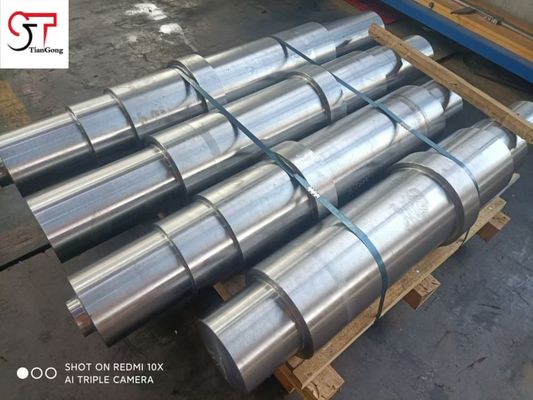 Precision Ground Carbon Steel Forgings Intermediate Gear Shaft Forgings For Gearboxes