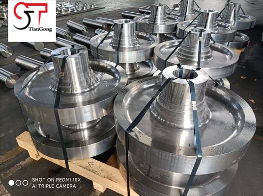 Custom 42CrMo Forged Steel Flanges C45 20CrMnMo Open Die Precision Forgings For Flanges
